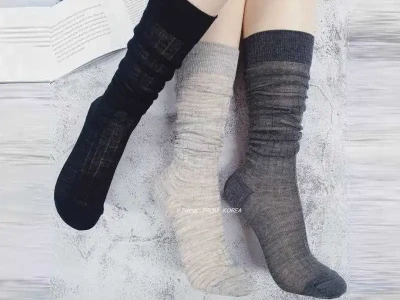 🧦全网首发|羊毛及膝袜真的绝了~