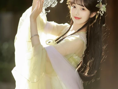 汉服|兰亭白月