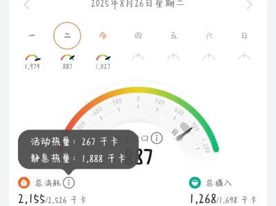 华为静息热量到底准不准啊!