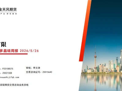 『研报』工业硅、多晶硅周报:驱动有限