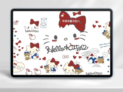 ipad壁纸|HelloKitty超可爱平板壁纸