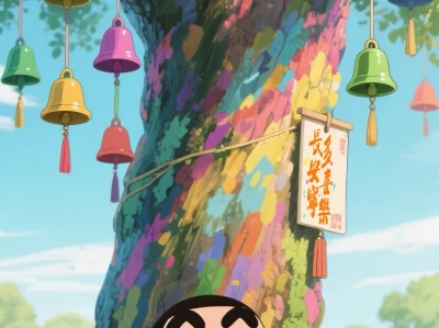 治愈感满满的小新祈福壁纸来啦(2/3)