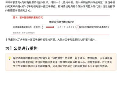 量化研报研读Week3