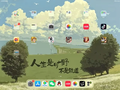 人生是旷野，不是轨道｜iPad壁纸✨