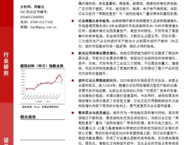 【证券研报】玻璃纤维行业专题报告:周期复苏与结构性增长共振,行业迎来发展新机遇