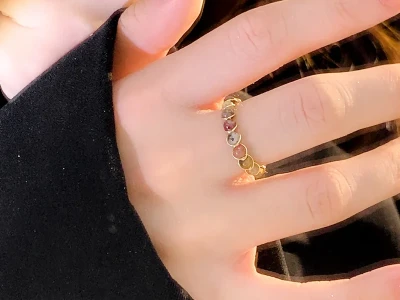 女性必看！小众高级的碧玺戒指😎