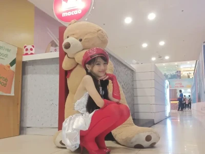 菲律宾儿童模特 Sofia Red heels hose