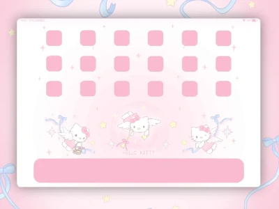 梦幻天使kitty来啦⭐️｜平板壁纸｜006