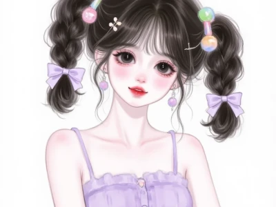 薰衣草的季节，甜甜的少女✨️