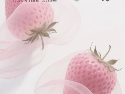 温柔的浪漫：水蜜桃玫瑰壁纸