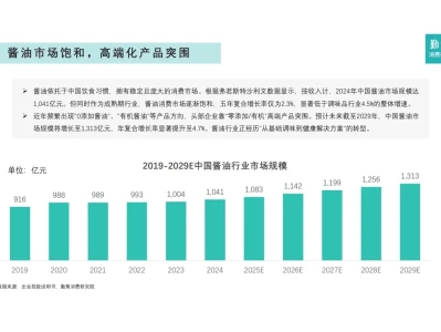 2025年中国调味品行业报告