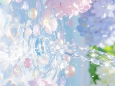 [流汗R]涟漪漫染绣球梦|电脑平板适用🌸