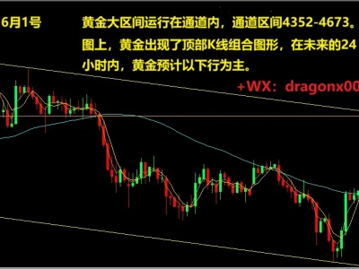 森林有话说 6月1号 黄金研报 图文详解
