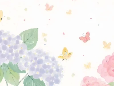 壁纸‖绣球花开 好运自来