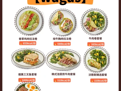 Wagas 热量🔥轻食点错=胖‼️速看