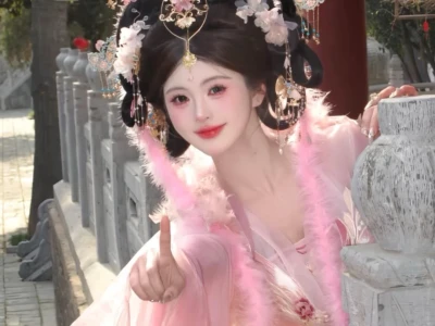 啊啊啊这谁顶得住!粉色神女太美了‼️