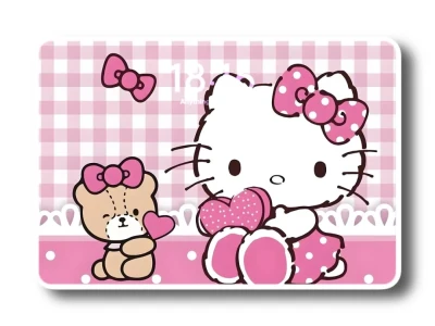 好喜欢这种iPad壁纸!hellokitty