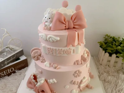 🇲🇾女宝宝一岁生日蛋糕