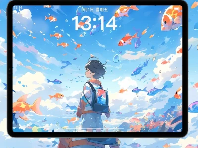 夏日男孩-飞鱼丨iPad壁纸|平板电脑壁纸丨
