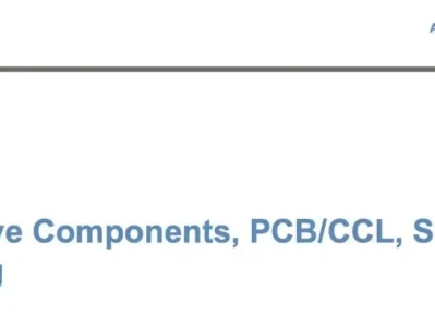 大摩最新亚洲硬件深度研报:上修MLCC