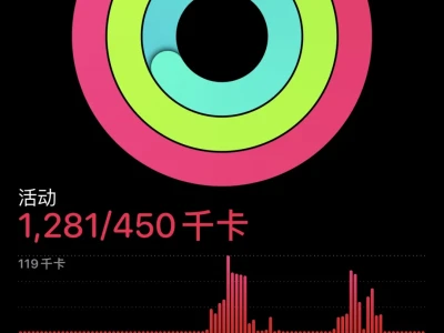 6月29号消耗1281千卡