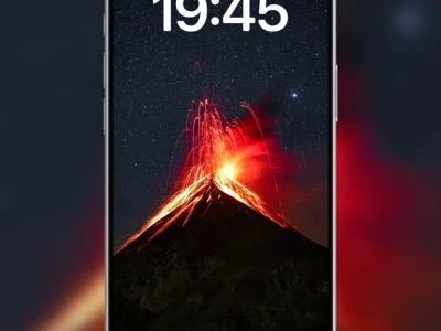 小众壁纸分享!| 火山星夜