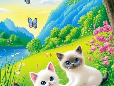请查收今日应急治愈包~可爱猫咪插画