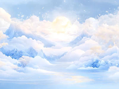 天霁月华 | 云海星辰 | 高清壁纸